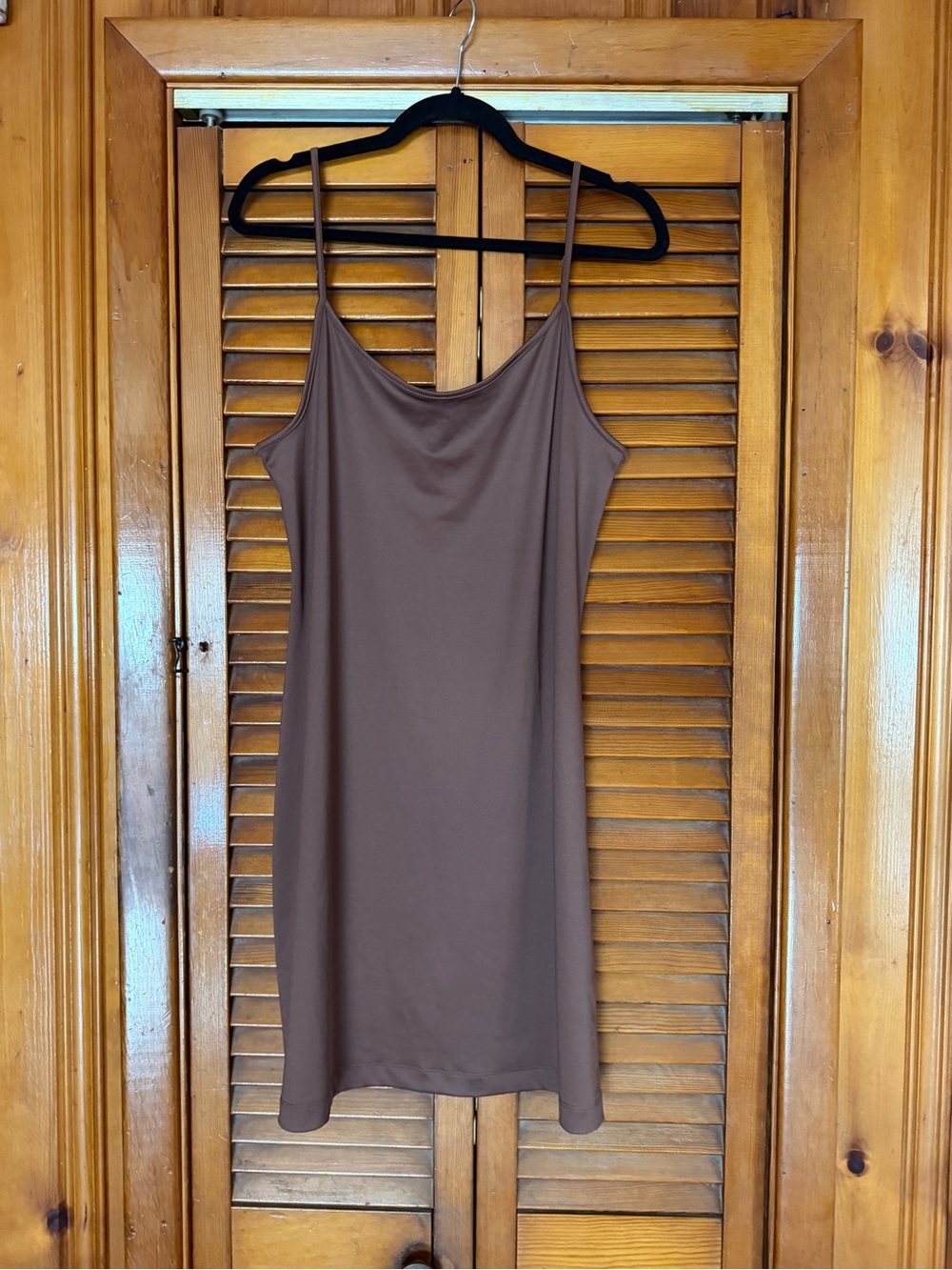 NWT Banana Republic Brown Slip Dress Sz L